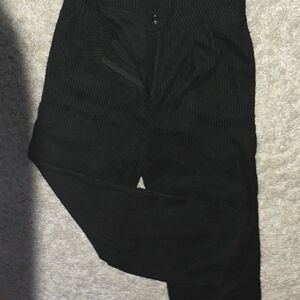 Women Black Corduroy Pants
